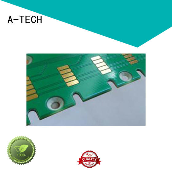 A-TECH press edge plating pcb best price for wholesale