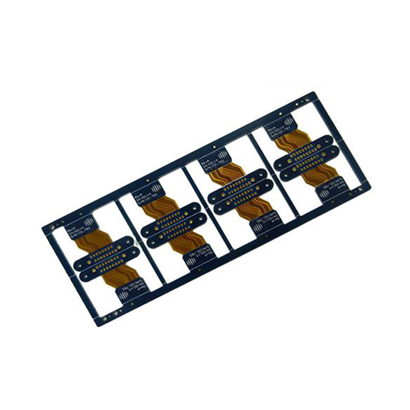 8 layers Rigid flex PCB FR4(Tg170)+PI Material ENIG finish