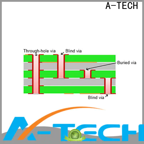 A-TECH counter sink blind vias pcb best price at discount