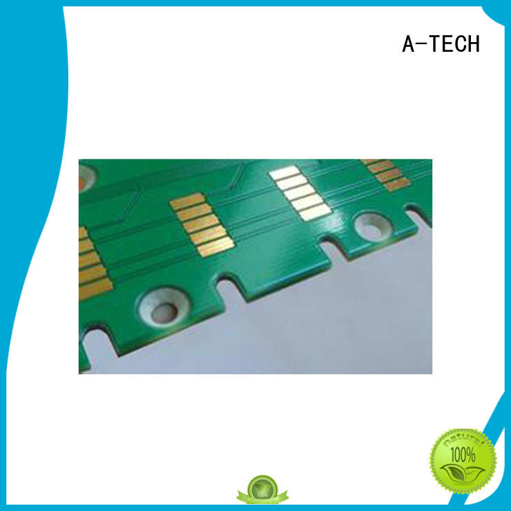 A-TECH free delivery edge plating pcb durable top supplier
