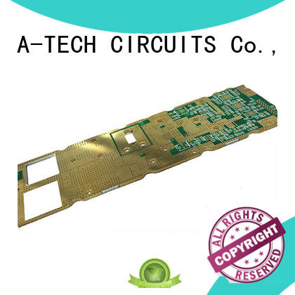 A-TECH quick turn double-sided PCB custom made for led