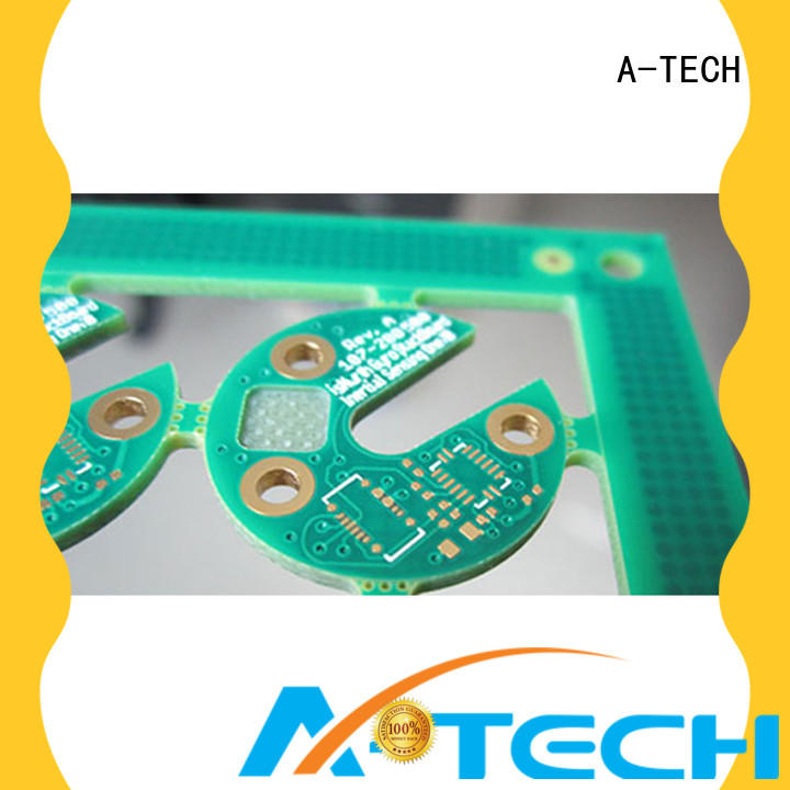 A-TECH plated edge plating pcb durable at discount