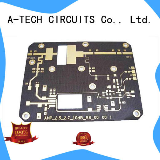 A-TECH aluminum double-sided PCB custom made for wholesale