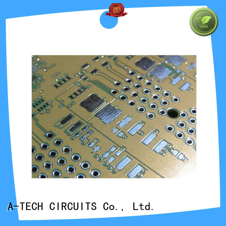 hard pcb gold plating cheapest factory price for wholesale A-TECH