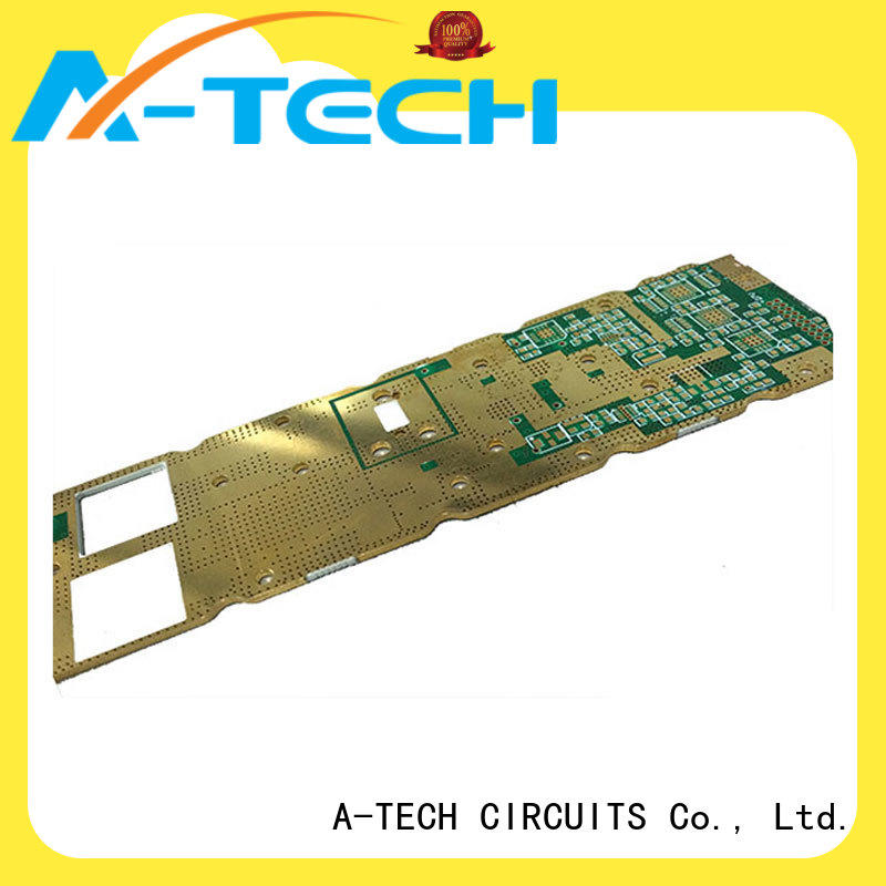 A-TECH aluminum double-sided PCB custom made for led