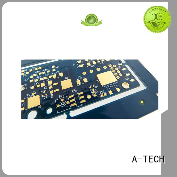 A-TECH gold plated peelable mask pcb bulk production at discount