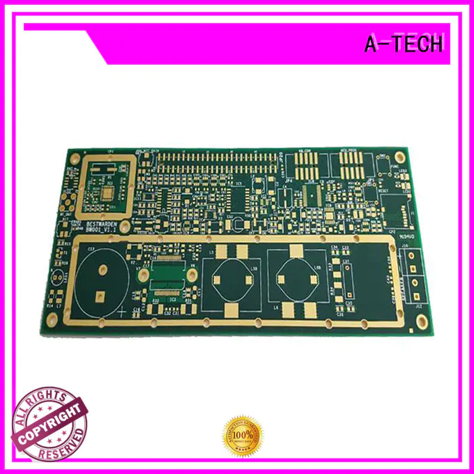 A-TECH prototype aluminum pcb double sided