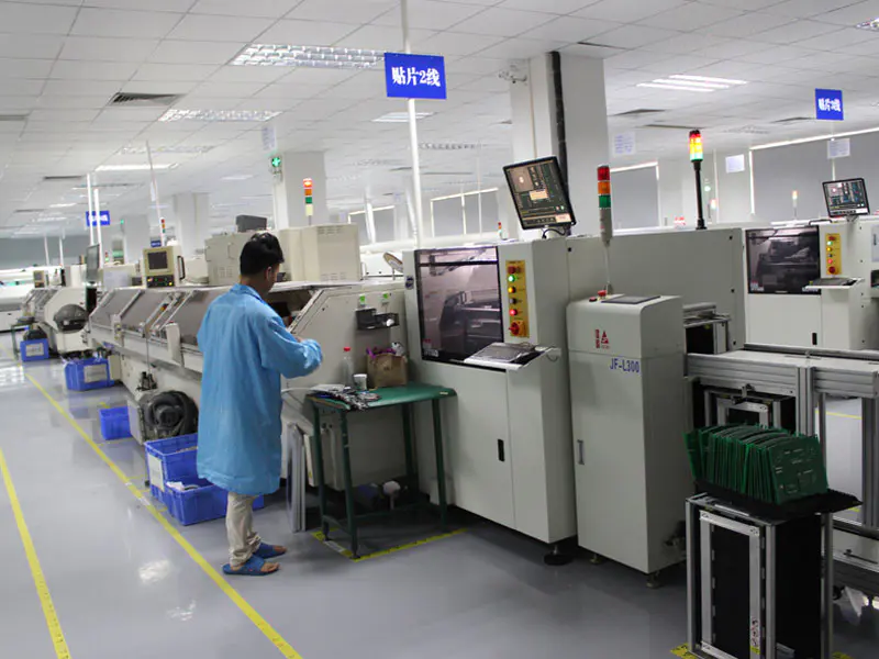 Mass production PCB Assembly Line with high speed and high efficiency