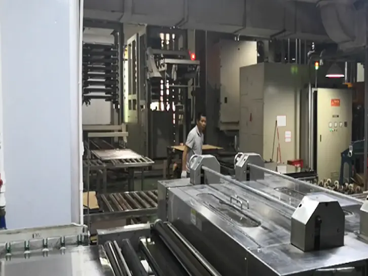 Процесс ламинирования многослойной печатной платы